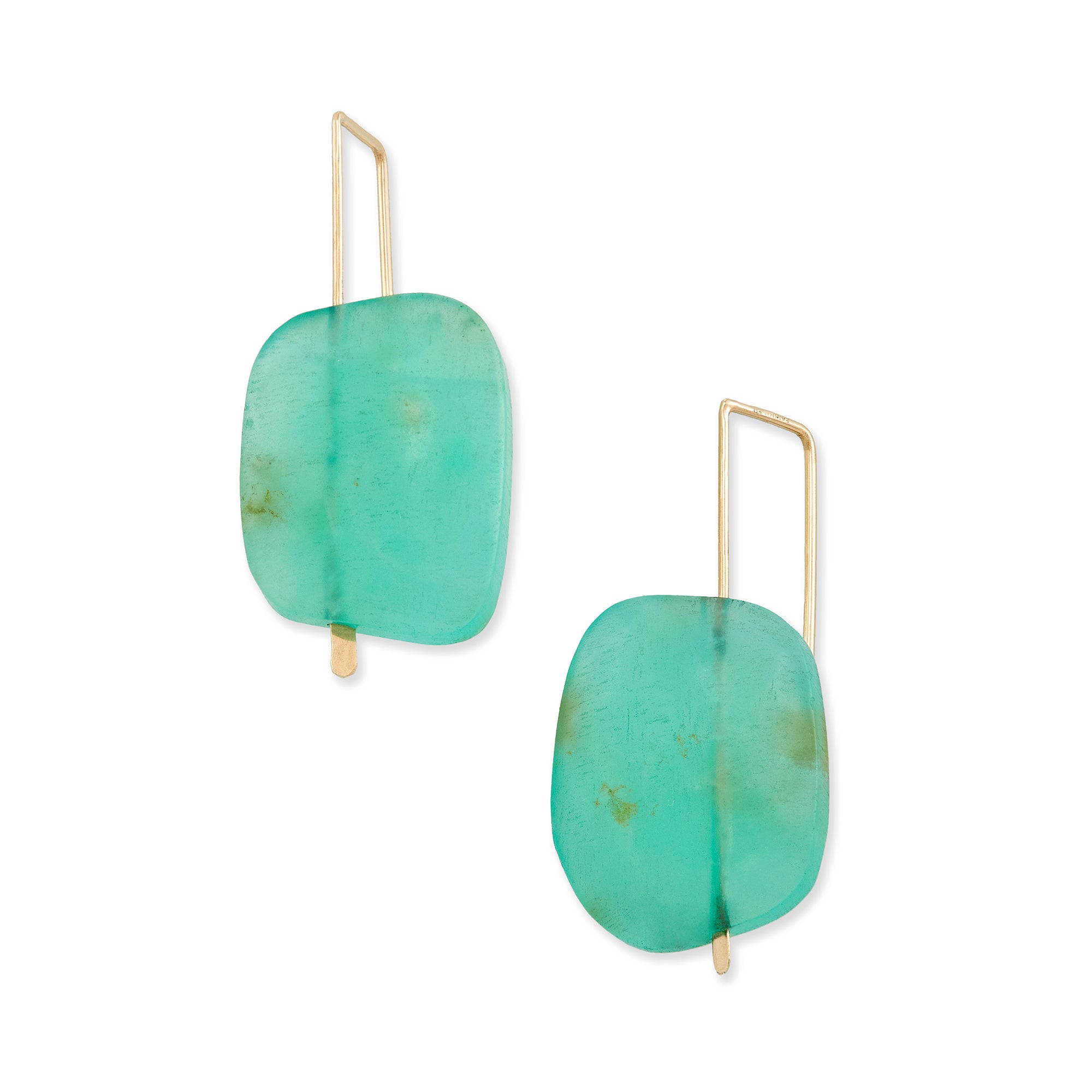 Medium Hook with Chrysoprase