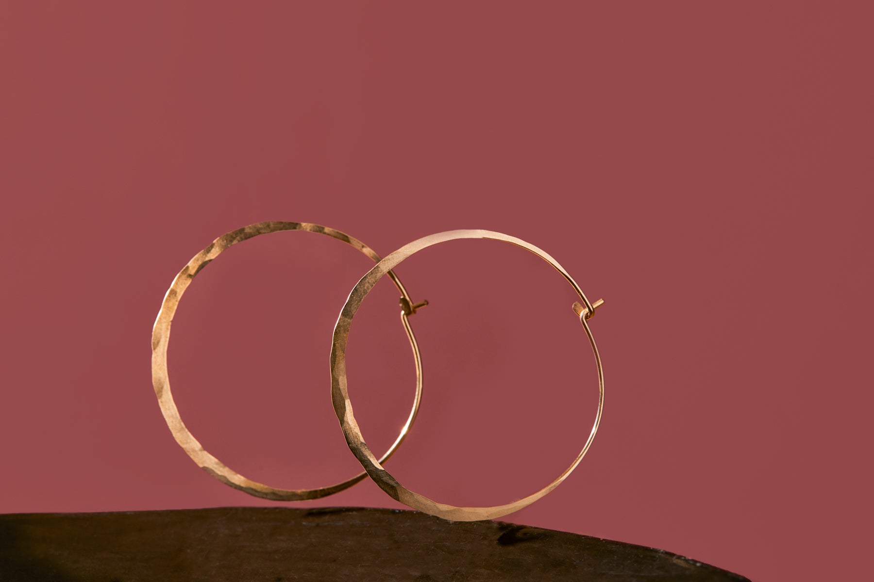 The Mazzo Hoop Earrings from the Sorda Collection are bold, yet simple modern hoops that are certain to make a statement.